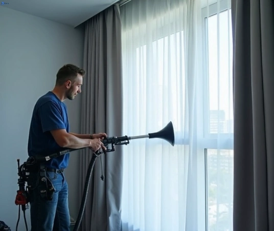 Professional curtain stain removal process equipment Matty Curtain Cleaning cambridge-gardens-nsw
